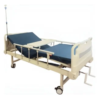 CAMA MANUAL HOSPITALARIA SUPER LUJO CON ACCESORIOS MOBICARE (MOB-MH-003)