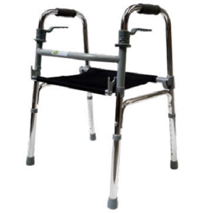 ANDADERA CON ASIENTO PLEGABLE ALTURA AJUSTABLE