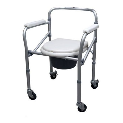 CÓMODO DE ALUMINIO CON RUEDAS