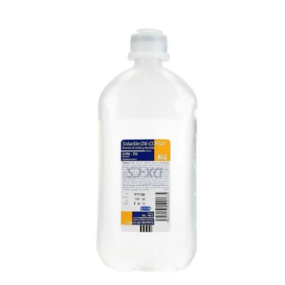GLUC 9 CLOR SOD DX CS PLAST 500 ML