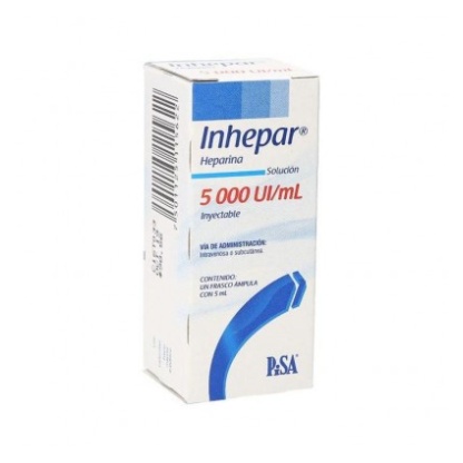 INHEPAR 5000 U FA 5ML