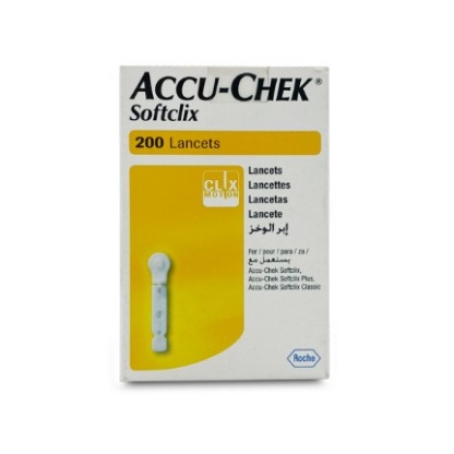 ACCU-CHEK SOFTCLIX LANCETAS 200