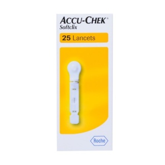 ACCU-CHEK SOFTCLIX LANCETAS 25