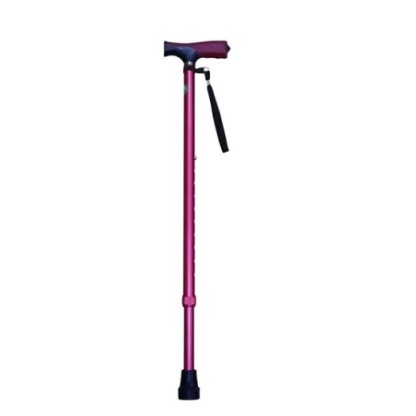 BASTON PLEGABLE MANGO FRANCES ANOD ROSA