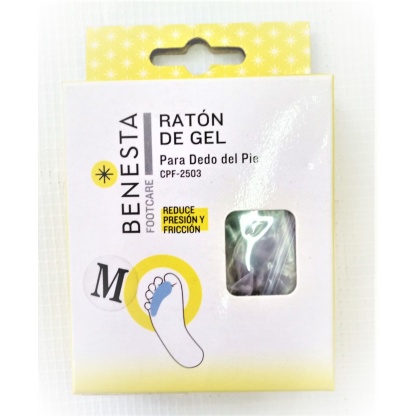 RATON DE GEL PARA DEDO DEL PIE BENESTA