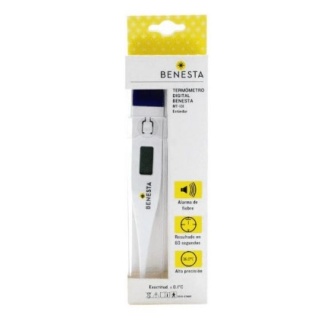 TERMOMETRO BENESTA DIGITAL RIGIDO MOD-HS