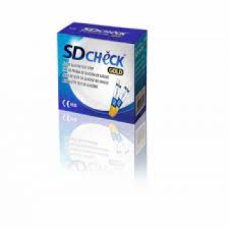 TIRAS REACTIVAS SDCHECK GOLD C/50 PARA G