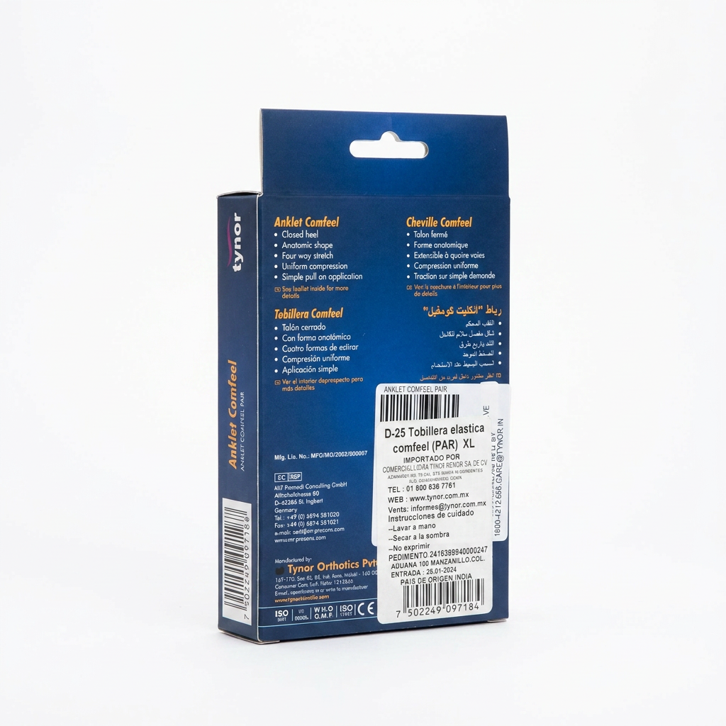 TOBILLERA ELASTICA COMFEEL TALL GRANDE TYNOR - Image 2