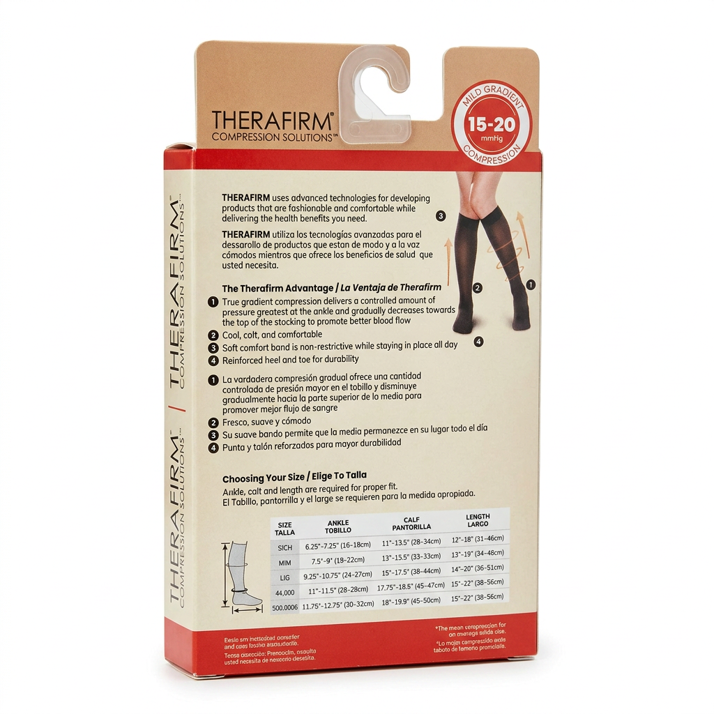 TOBIMEDIA THERAFIRM MEDIANA COMP 15-20 MMHG GRANDE PIEL - Image 4